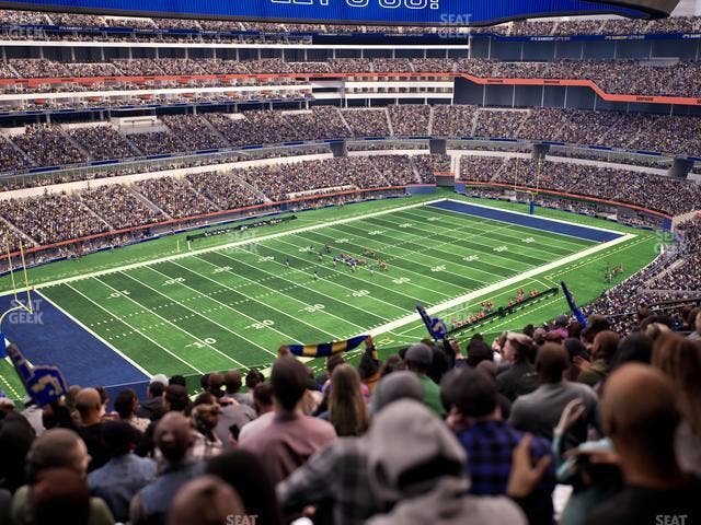 SoFi Stadium - Section 343 Seat View