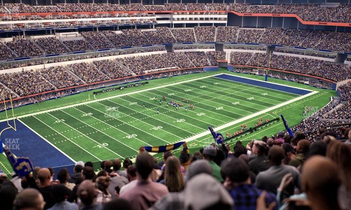 SoFi Stadium - Section 343 Seat View