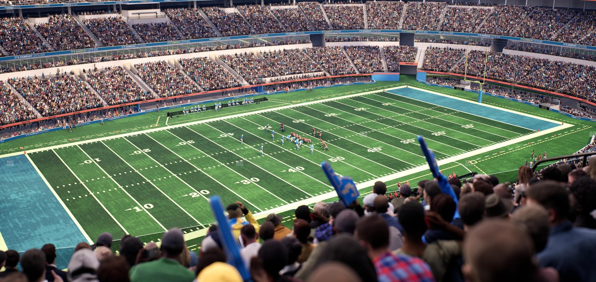 SoFi Stadium - Section 344 Seat View