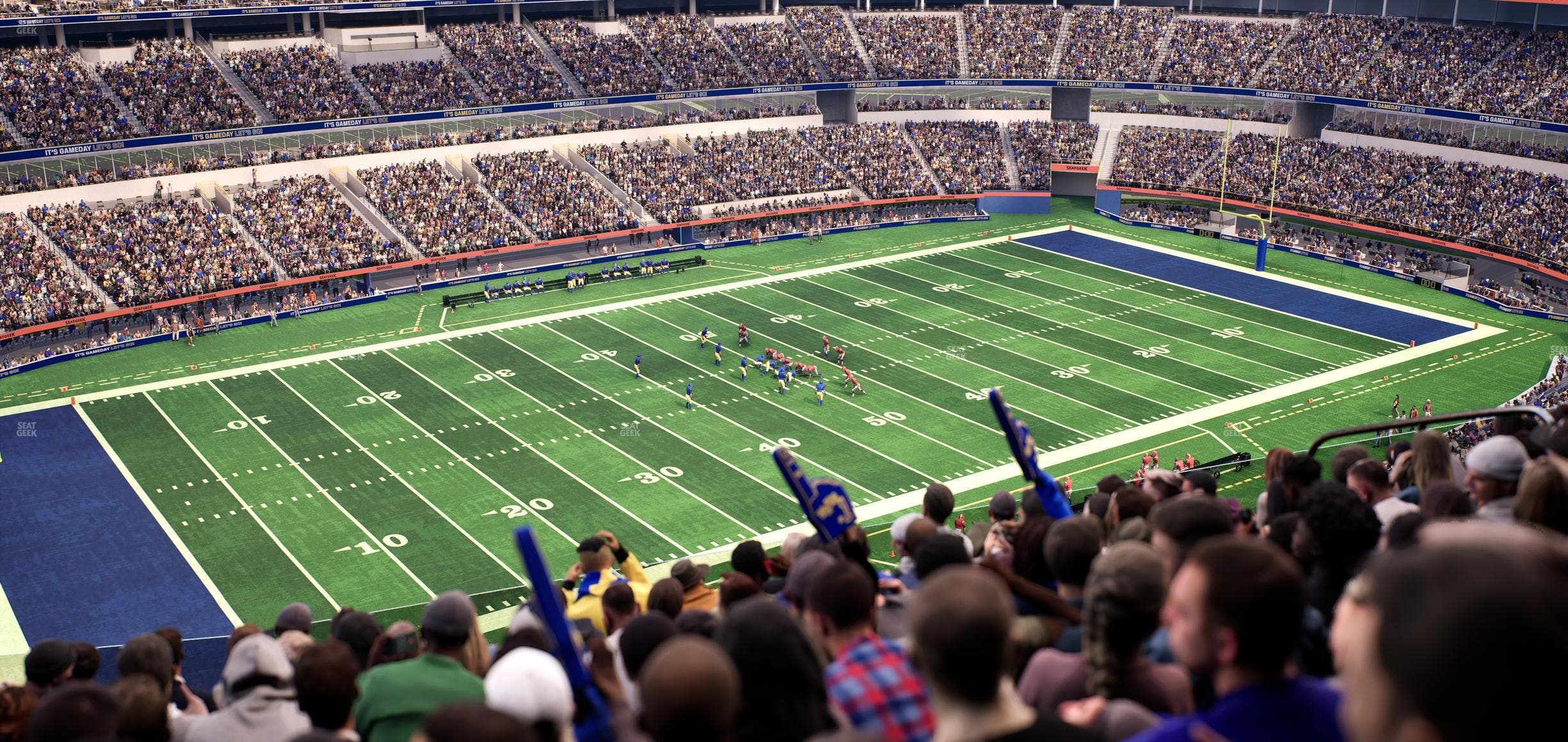 SoFi Stadium - Section 344 Seat View