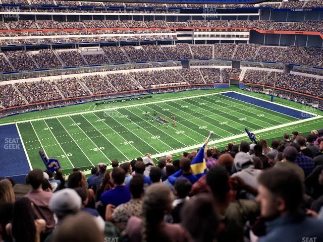 SoFi Stadium - Section 345 Seat View