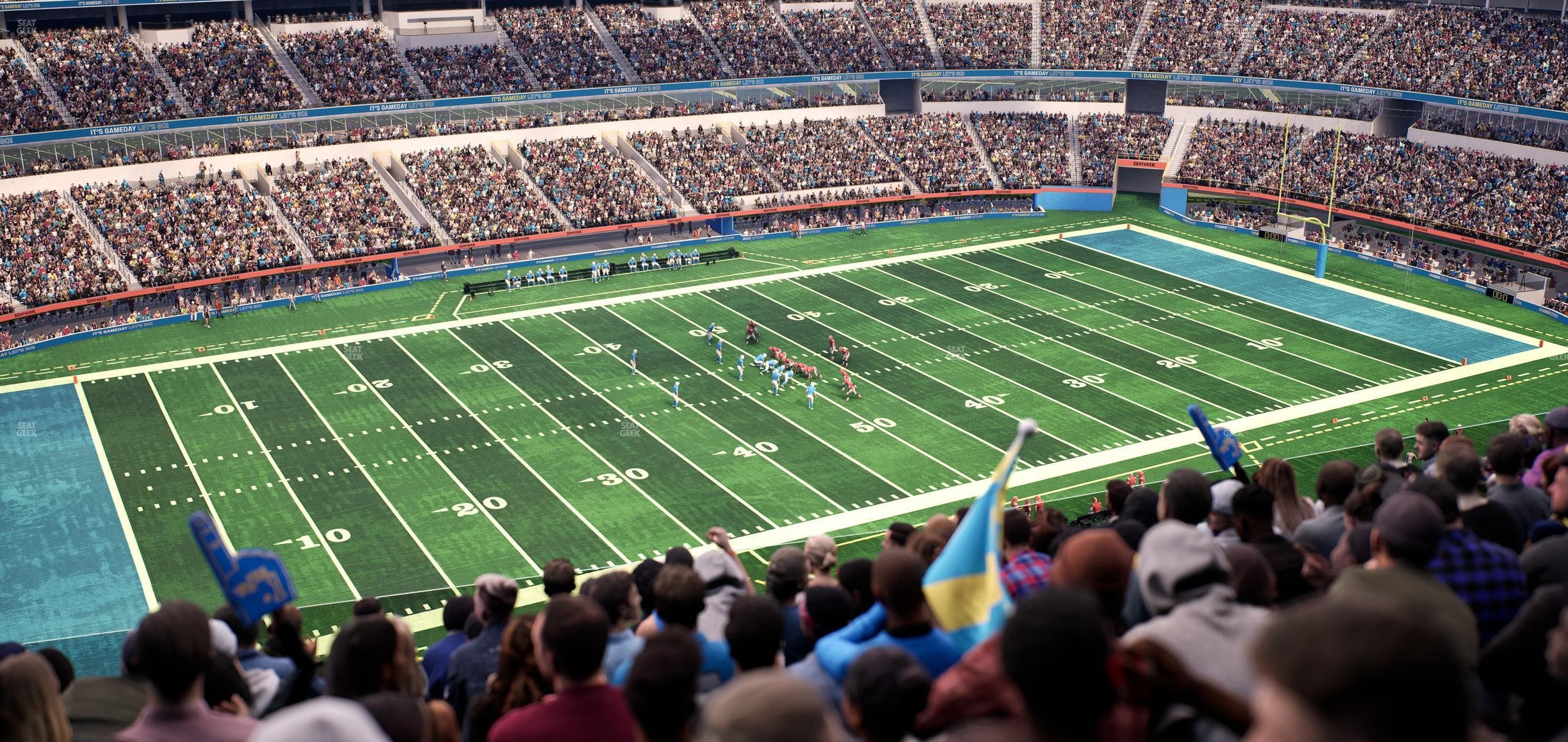 SoFi Stadium - Section 345 Seat View