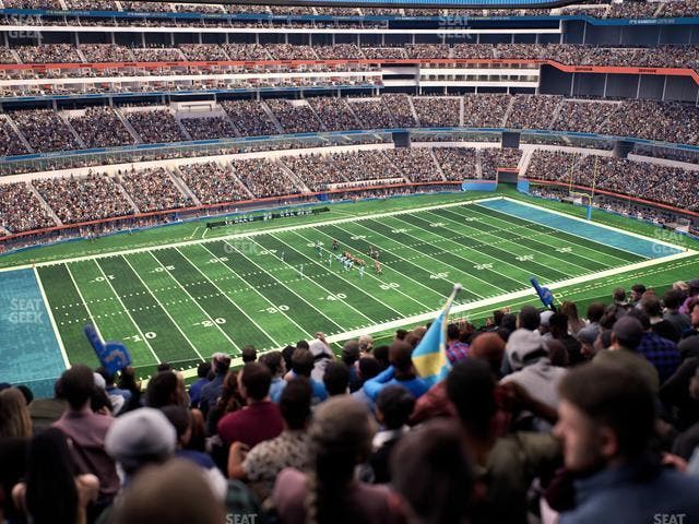 SoFi Stadium - Section 345 Seat View