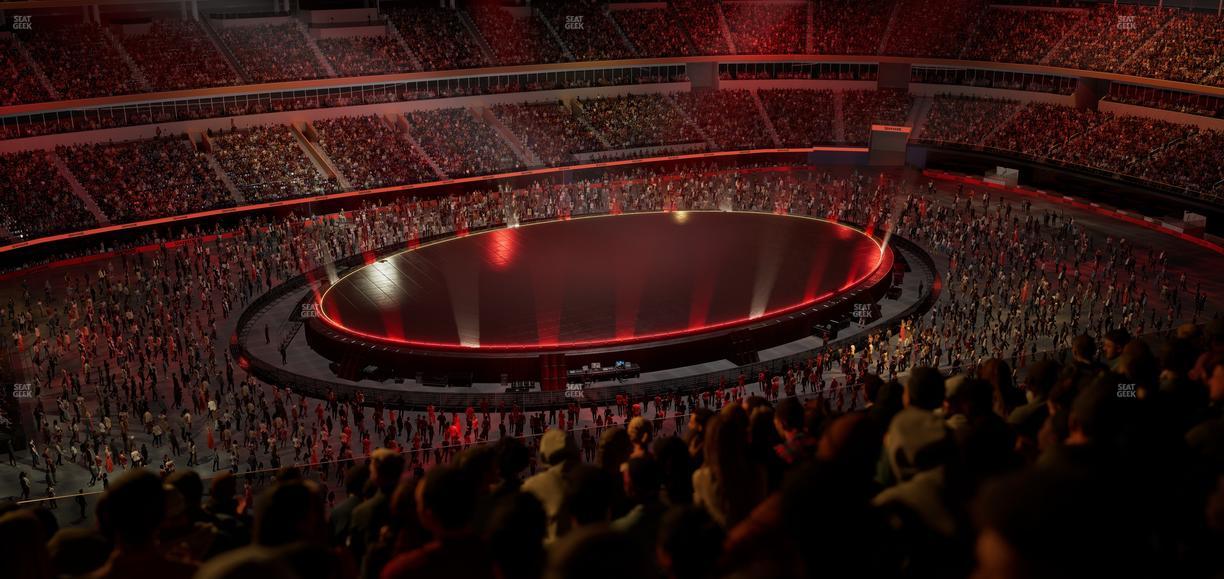 SoFi Stadium - Section 345 Seat View