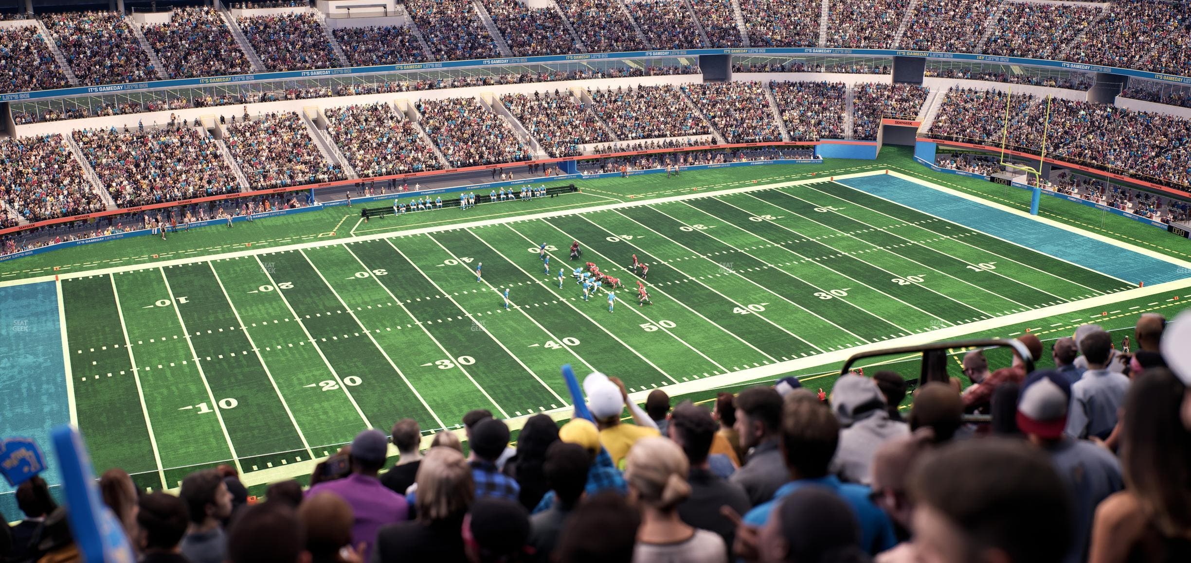 SoFi Stadium - Section 346 Seat View
