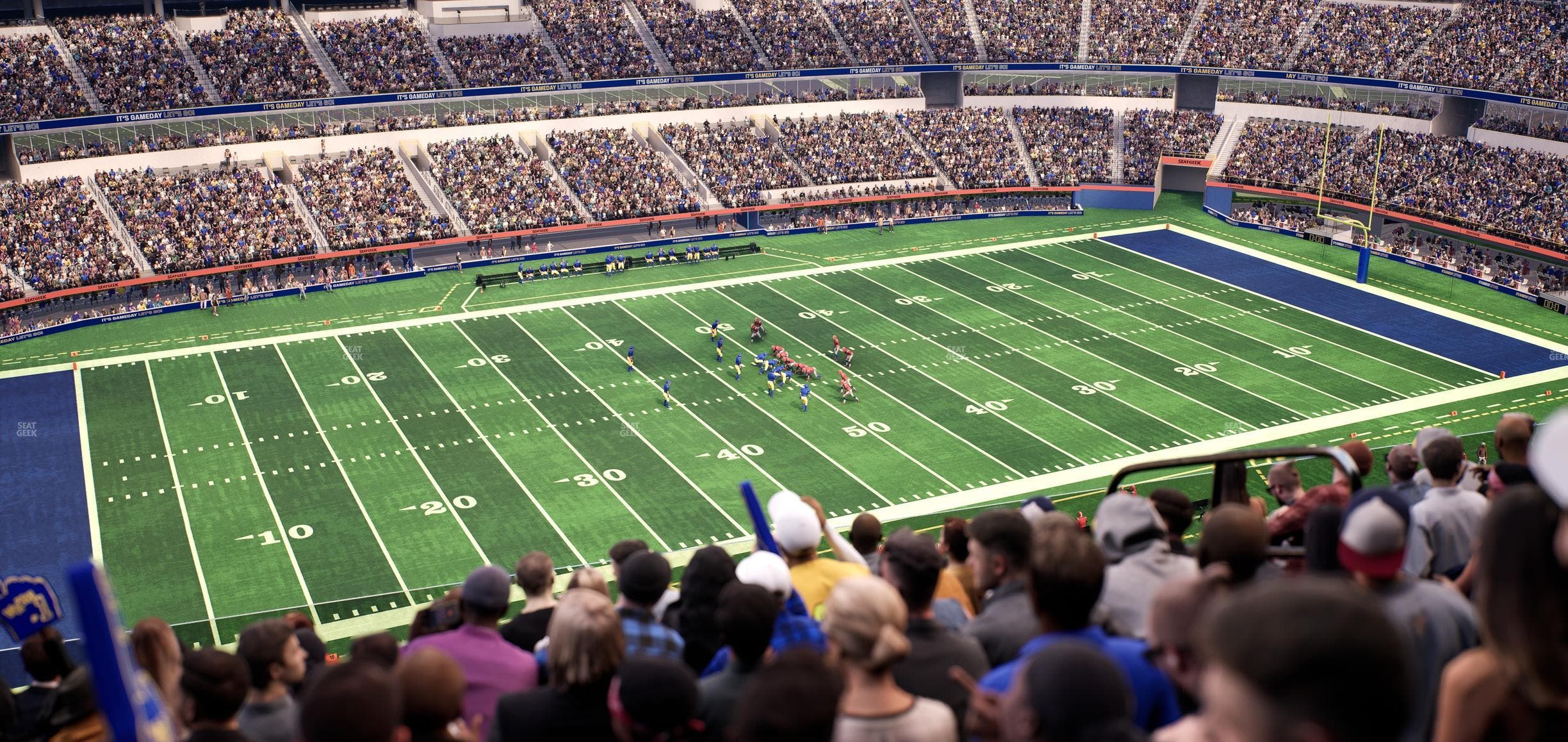 SoFi Stadium - Section 346 Seat View