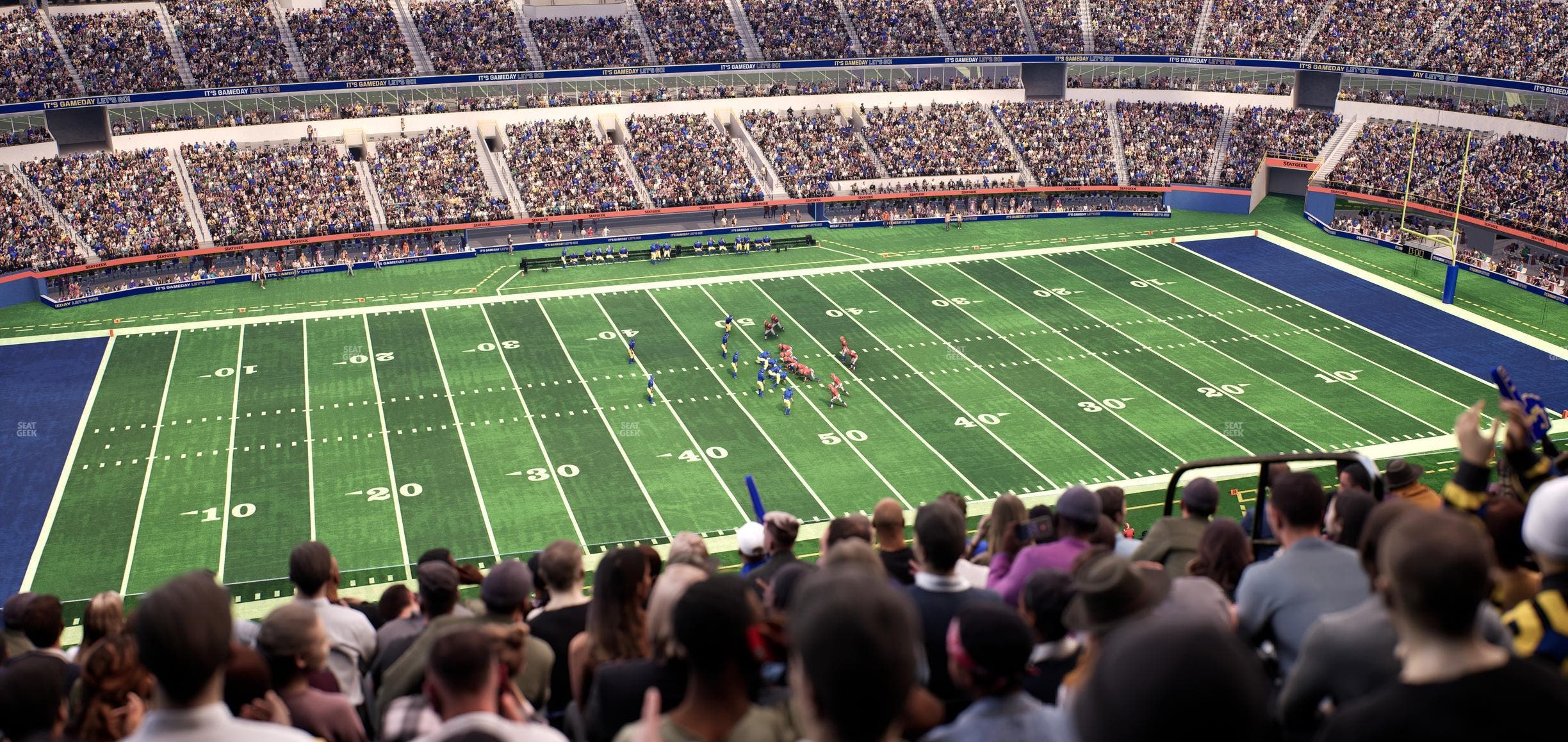 SoFi Stadium - Section 347 Seat View