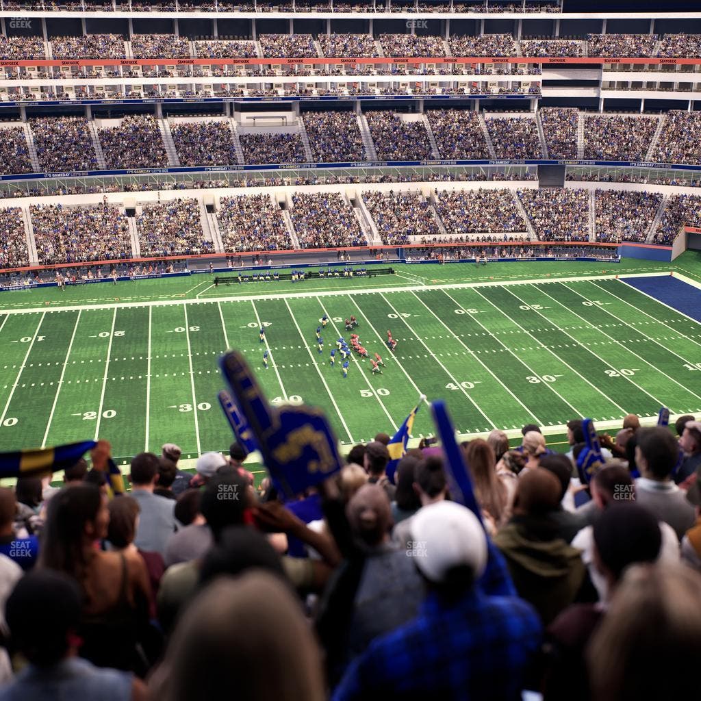 SoFi Stadium - Section 348 Seat View