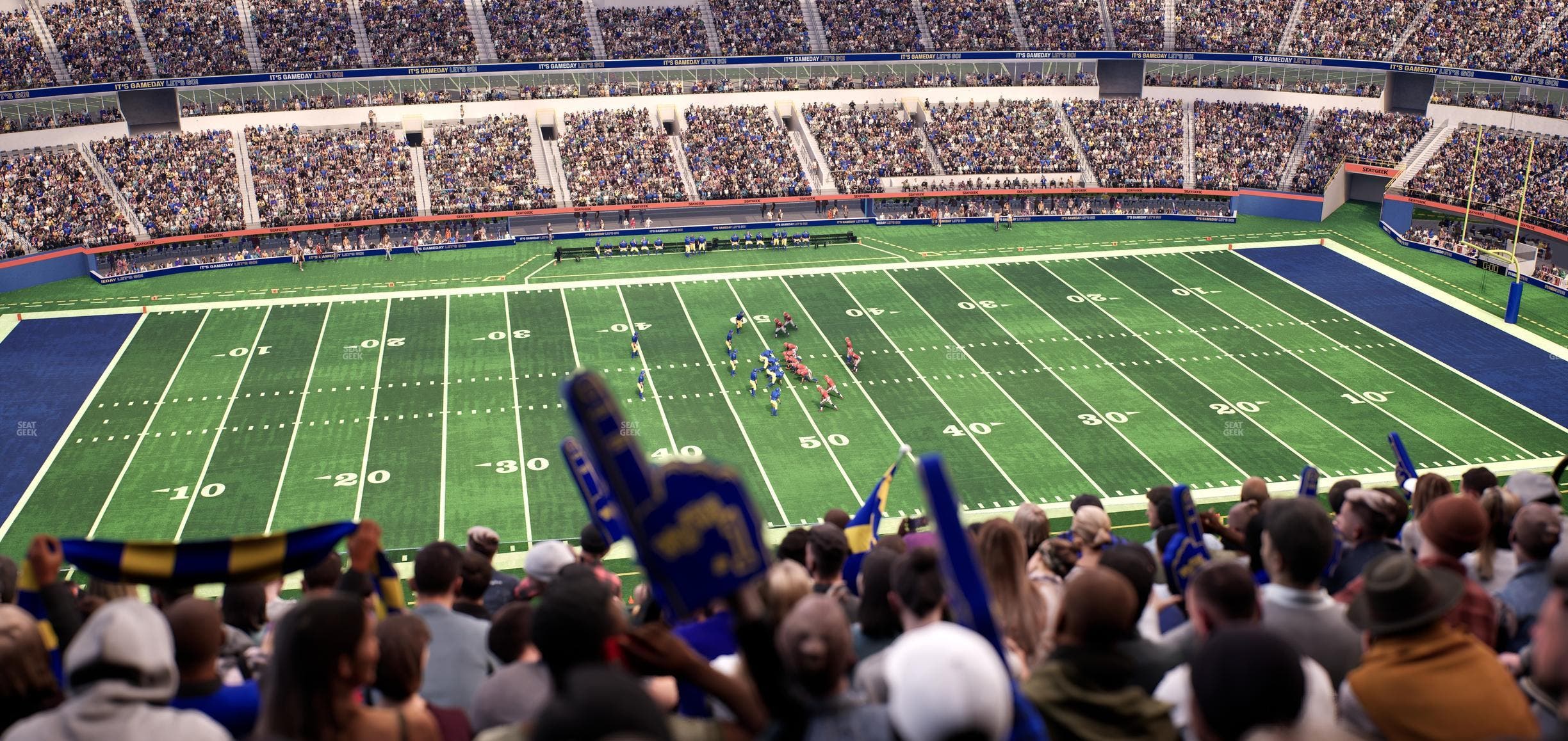 SoFi Stadium - Section 348 Seat View