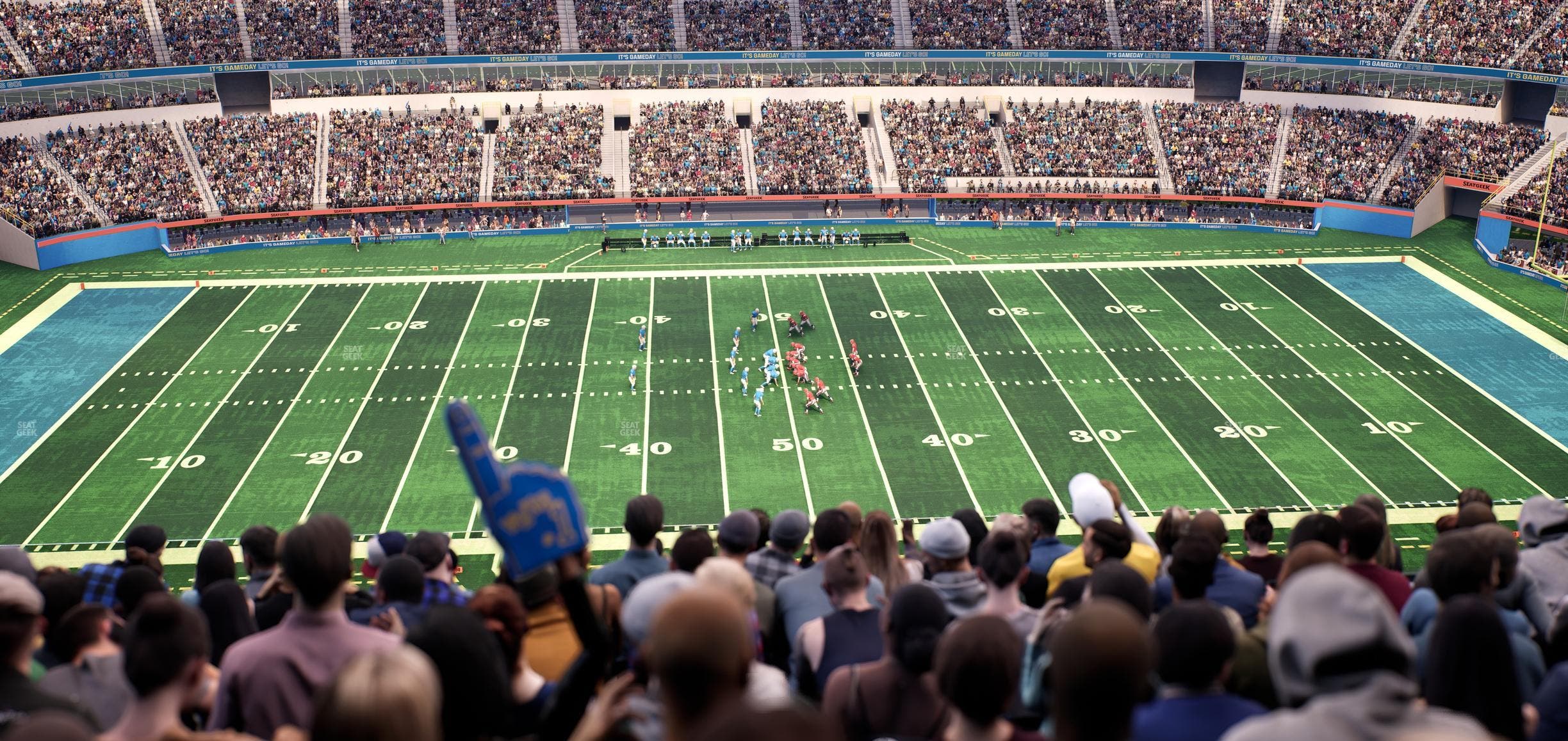 SoFi Stadium - Section 349 Seat View