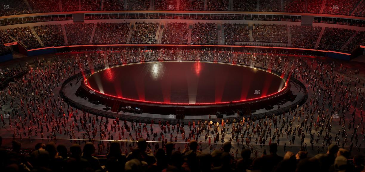 SoFi Stadium - Section 350 Wc Seat View