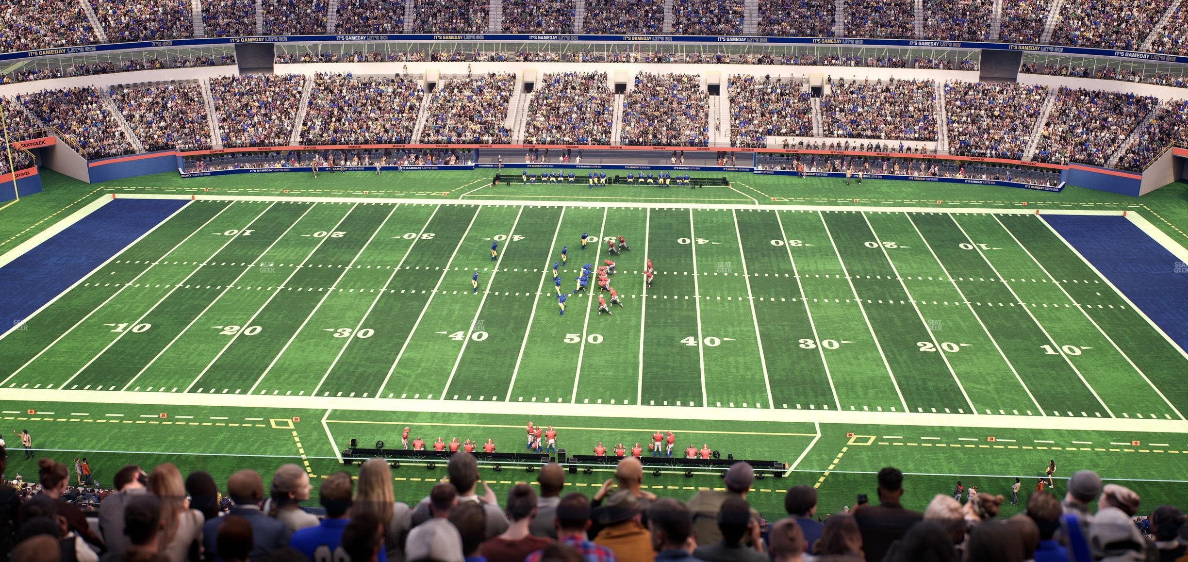 SoFi Stadium - Section 350 Wc Seat View