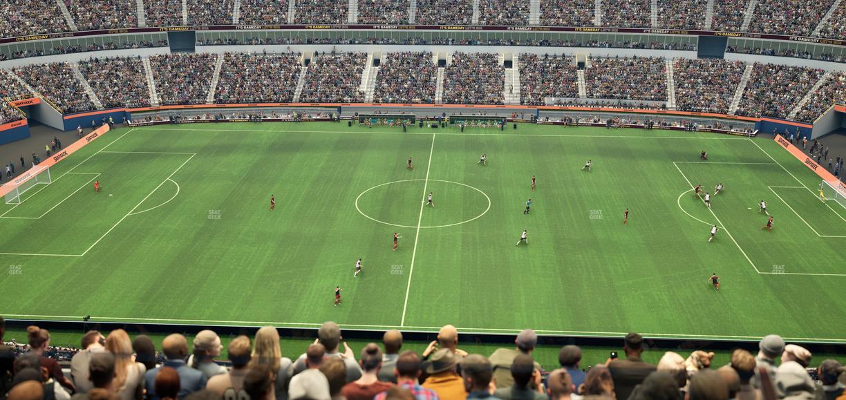 SoFi Stadium - Section 350 Wc Seat View