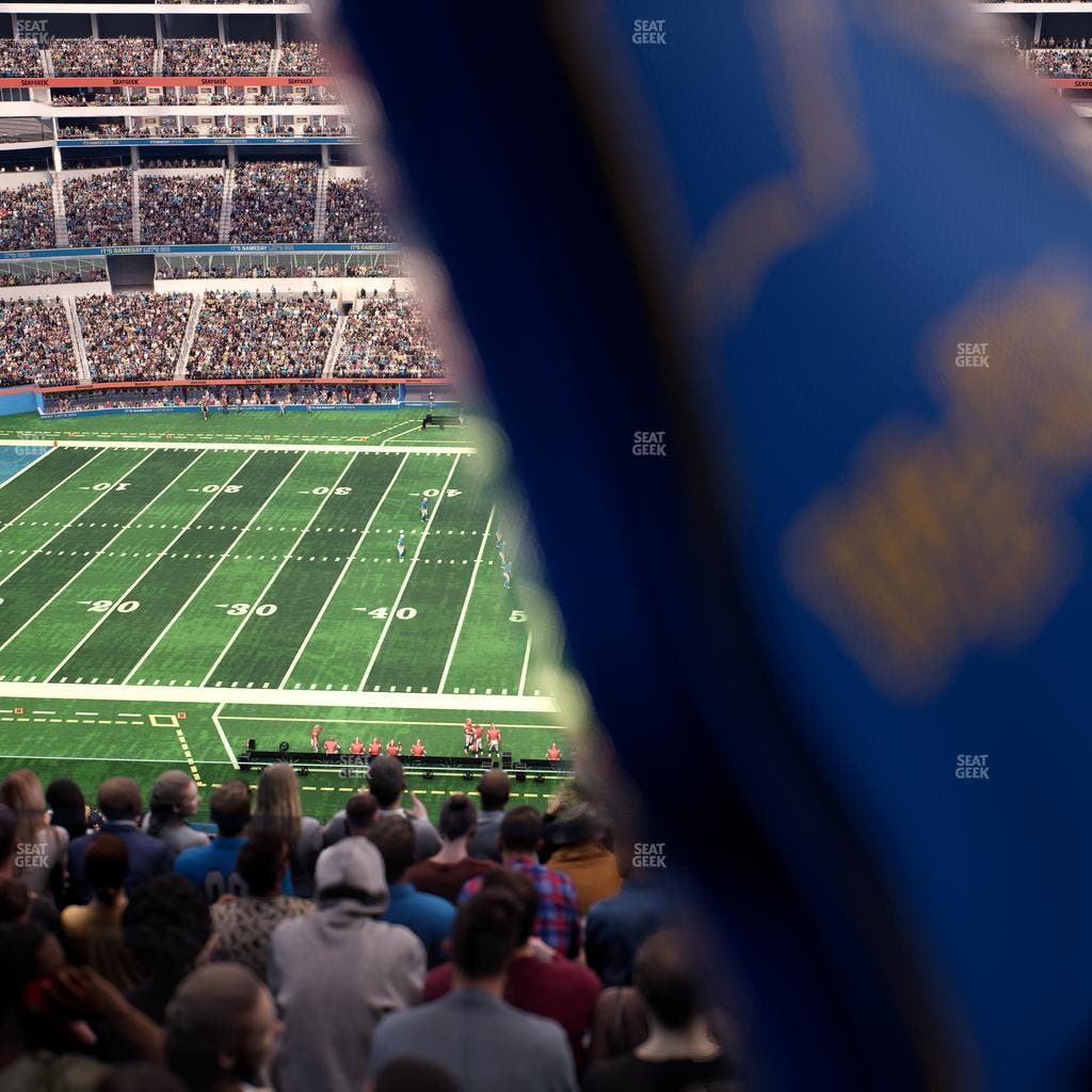 SoFi Stadium - Section 350 Wc Seat View