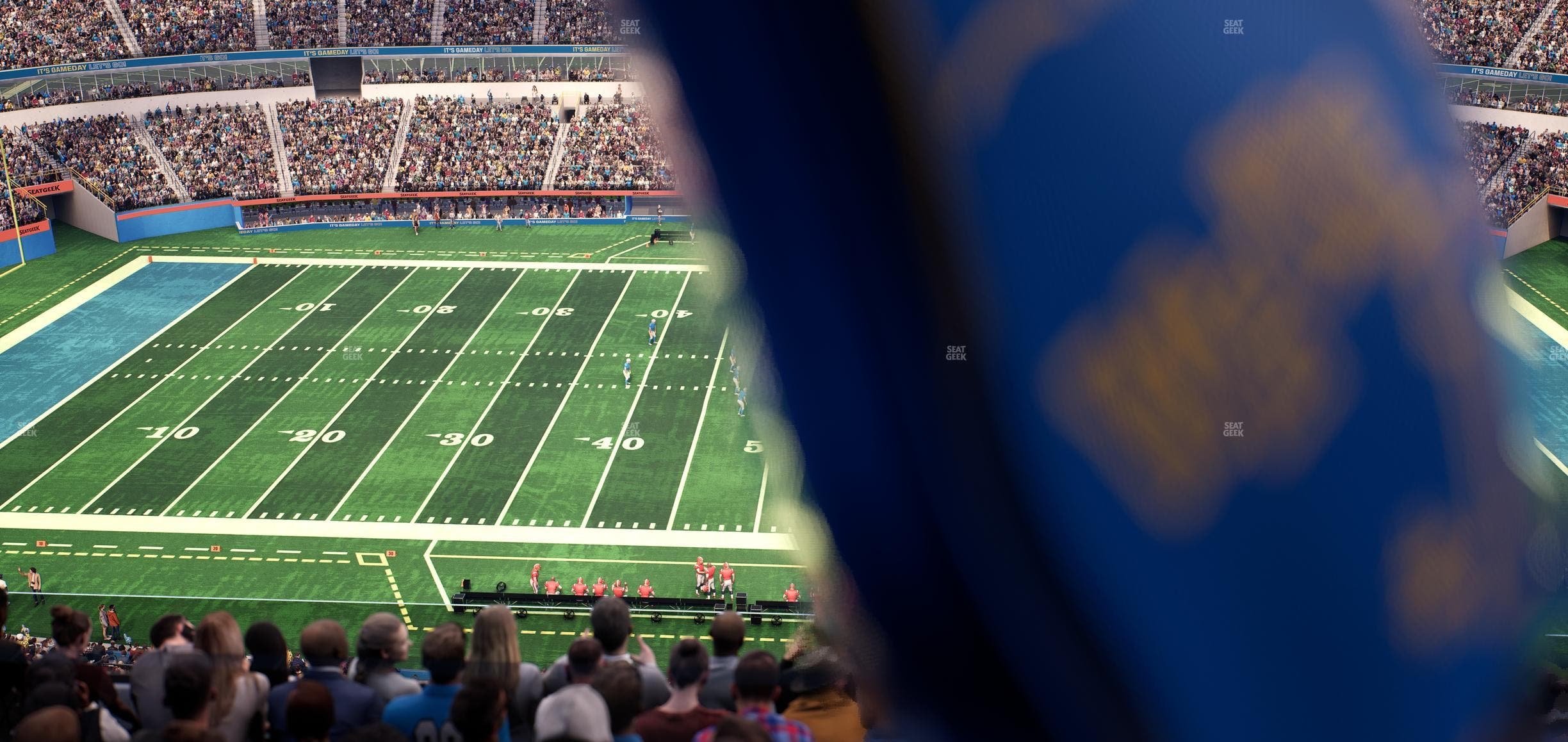 SoFi Stadium - Section 350 Wc Seat View