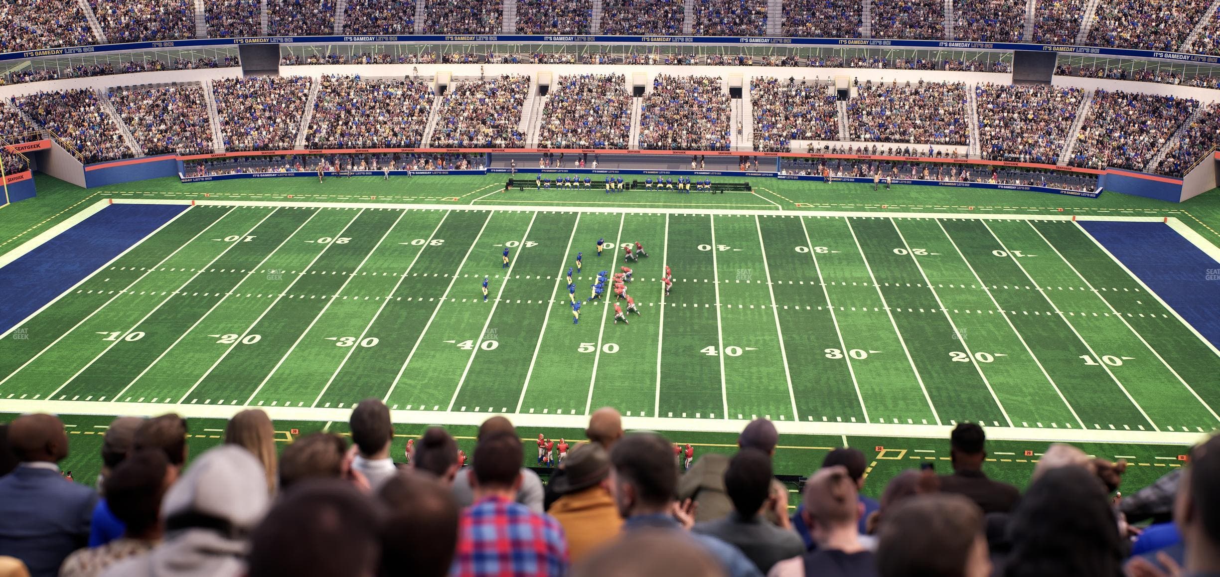 SoFi Stadium - Section 350 Seat View