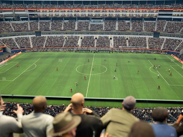 SoFi Stadium - Section 350 Seat View