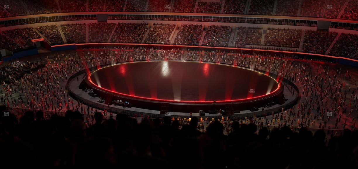 SoFi Stadium - Section 351 Seat View