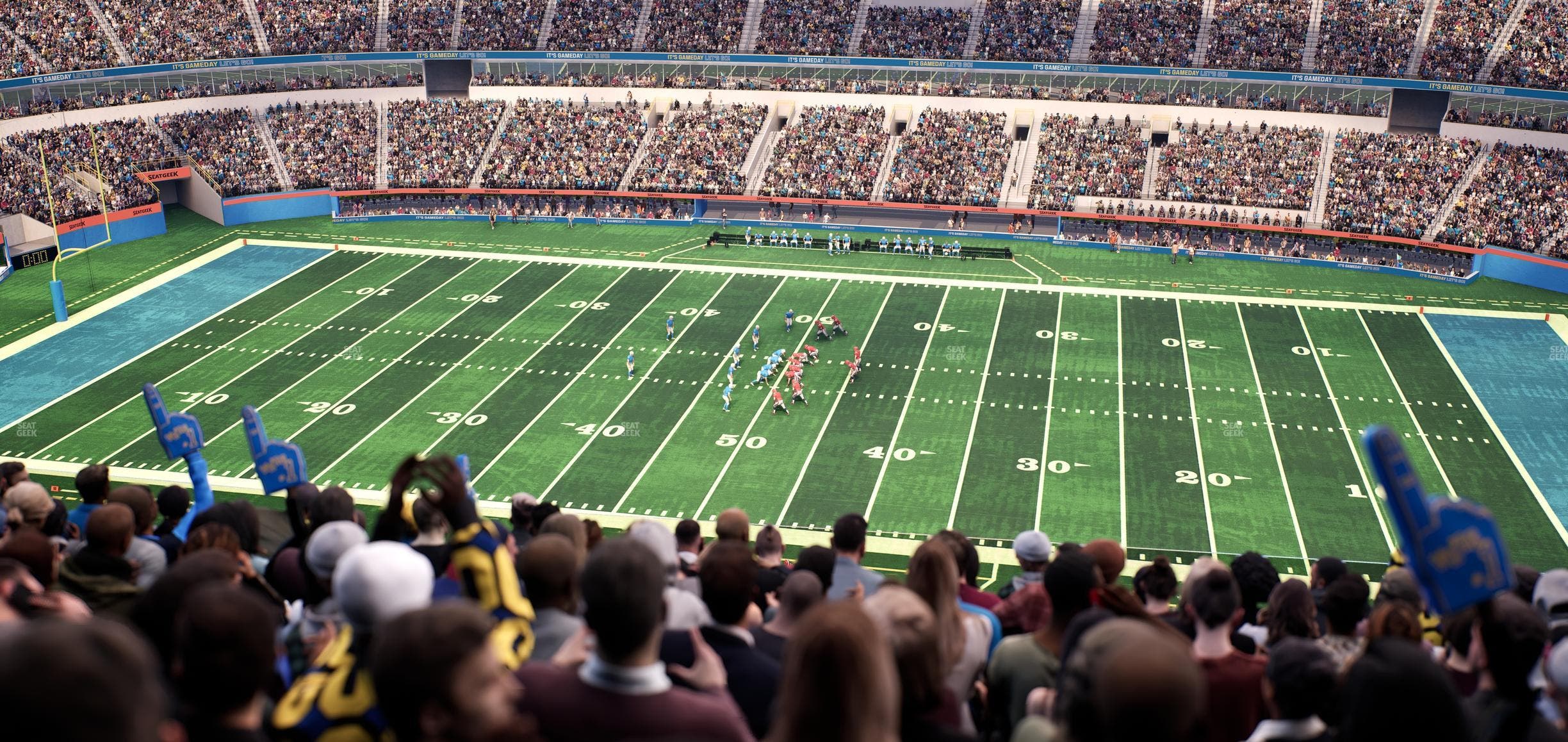 SoFi Stadium - Section 351 Seat View