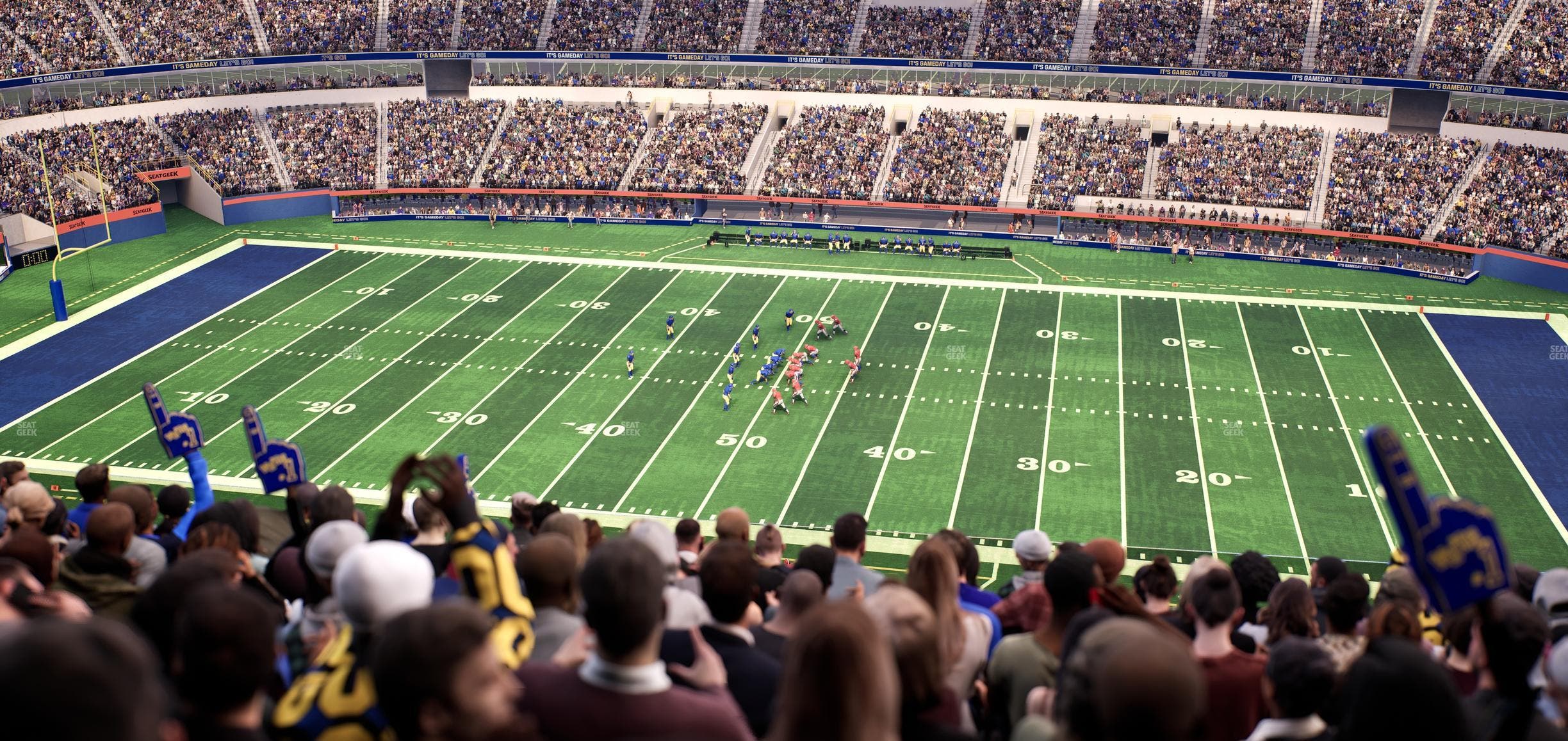 SoFi Stadium - Section 351 Seat View