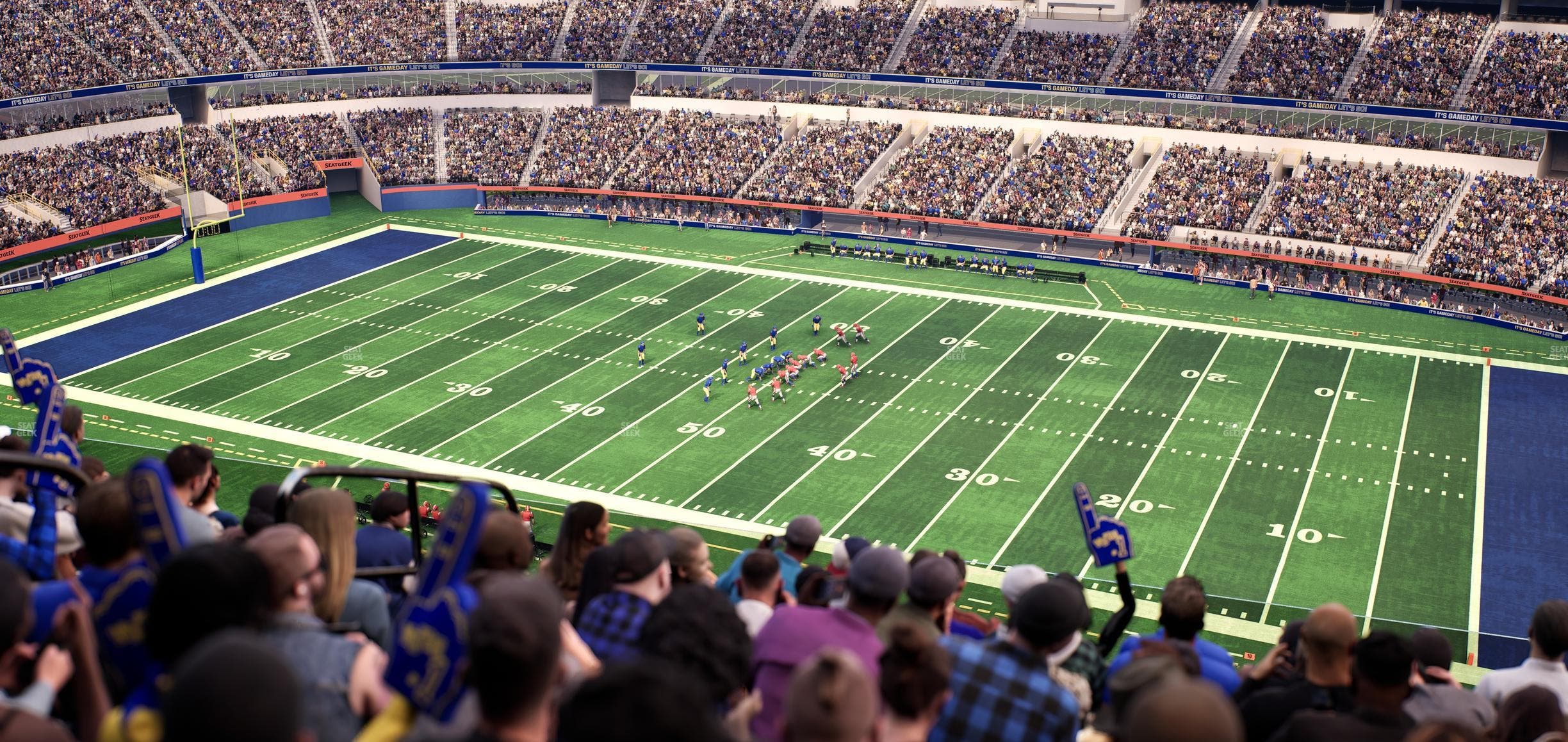 SoFi Stadium - Section 353 Seat View