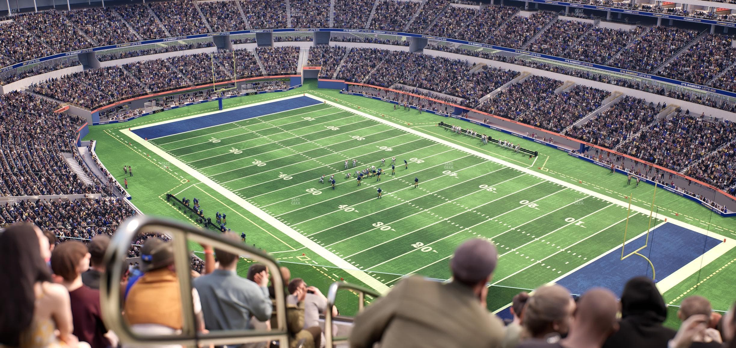 SoFi Stadium - Section 400 Level Sro Seat View