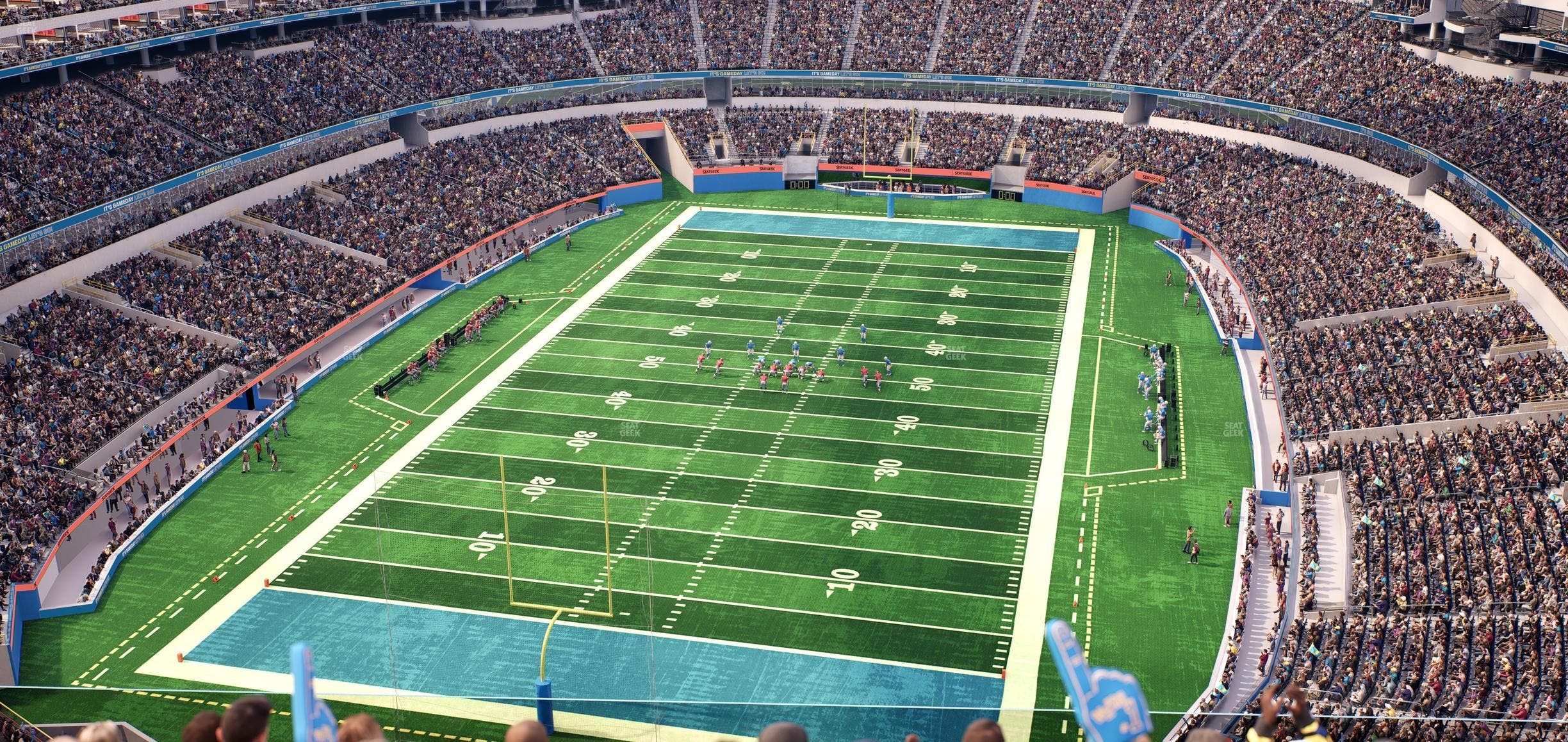 SoFi Stadium - Section 402 Seat View