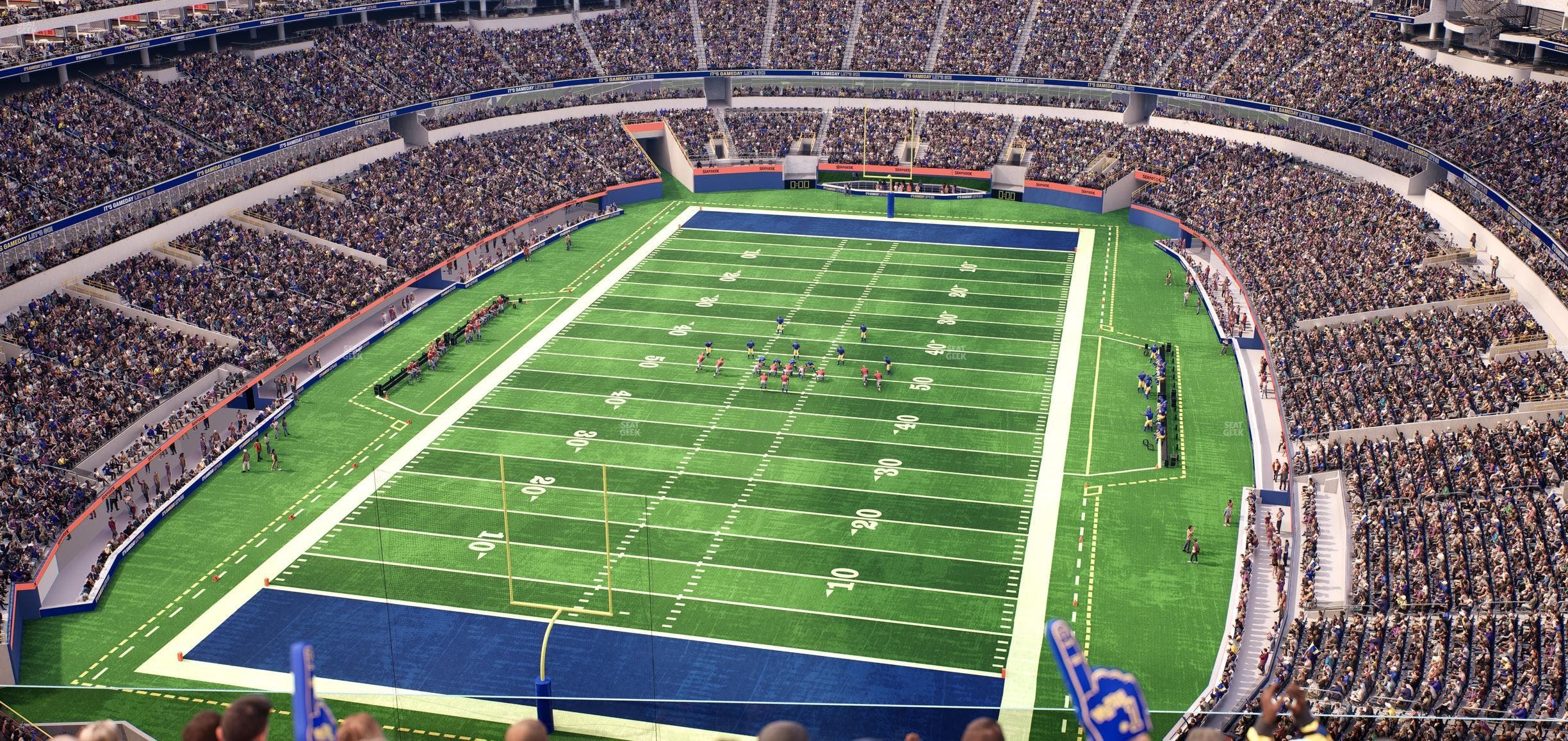 SoFi Stadium - Section 402 Seat View