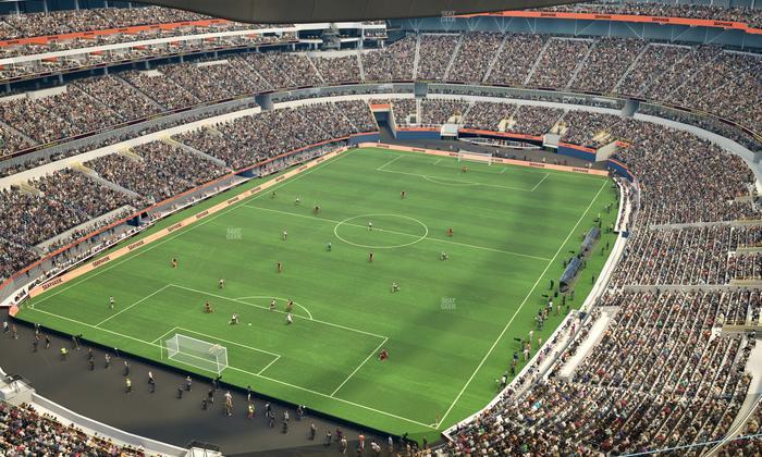 SoFi Stadium - Section 404 Wc Seat View