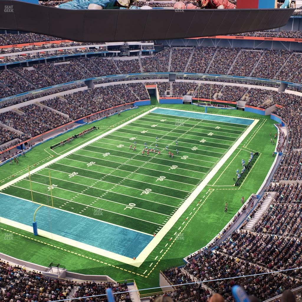 SoFi Stadium - Section 404 Wc Seat View