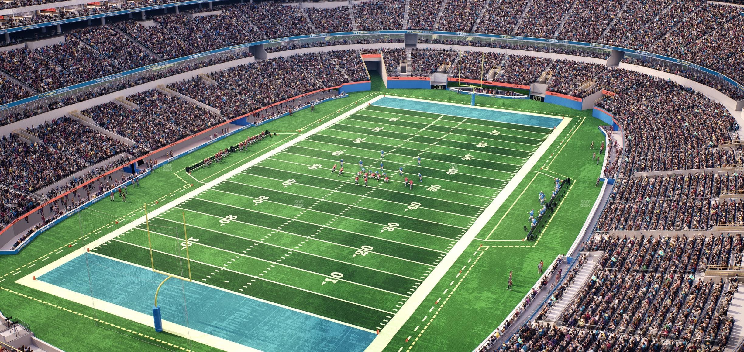 SoFi Stadium - Section 404 Wc Seat View