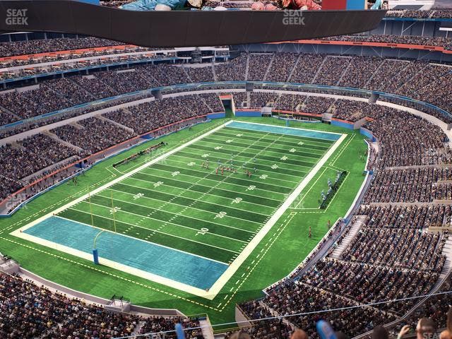 SoFi Stadium - Section 404 Wc Seat View