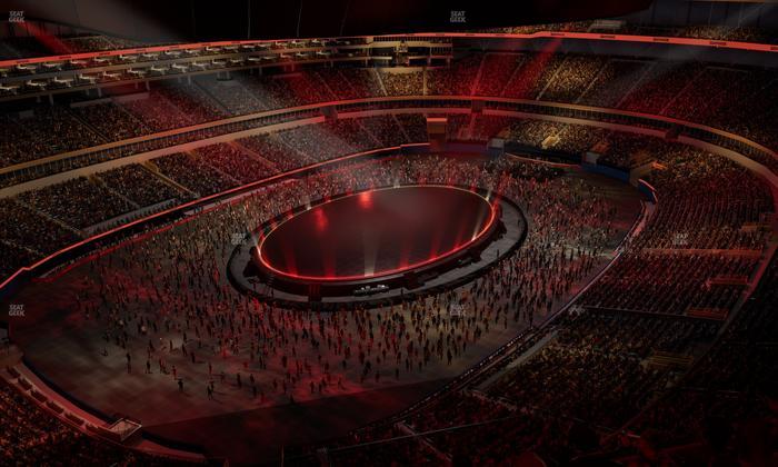 SoFi Stadium - Section 406 Wc Seat View