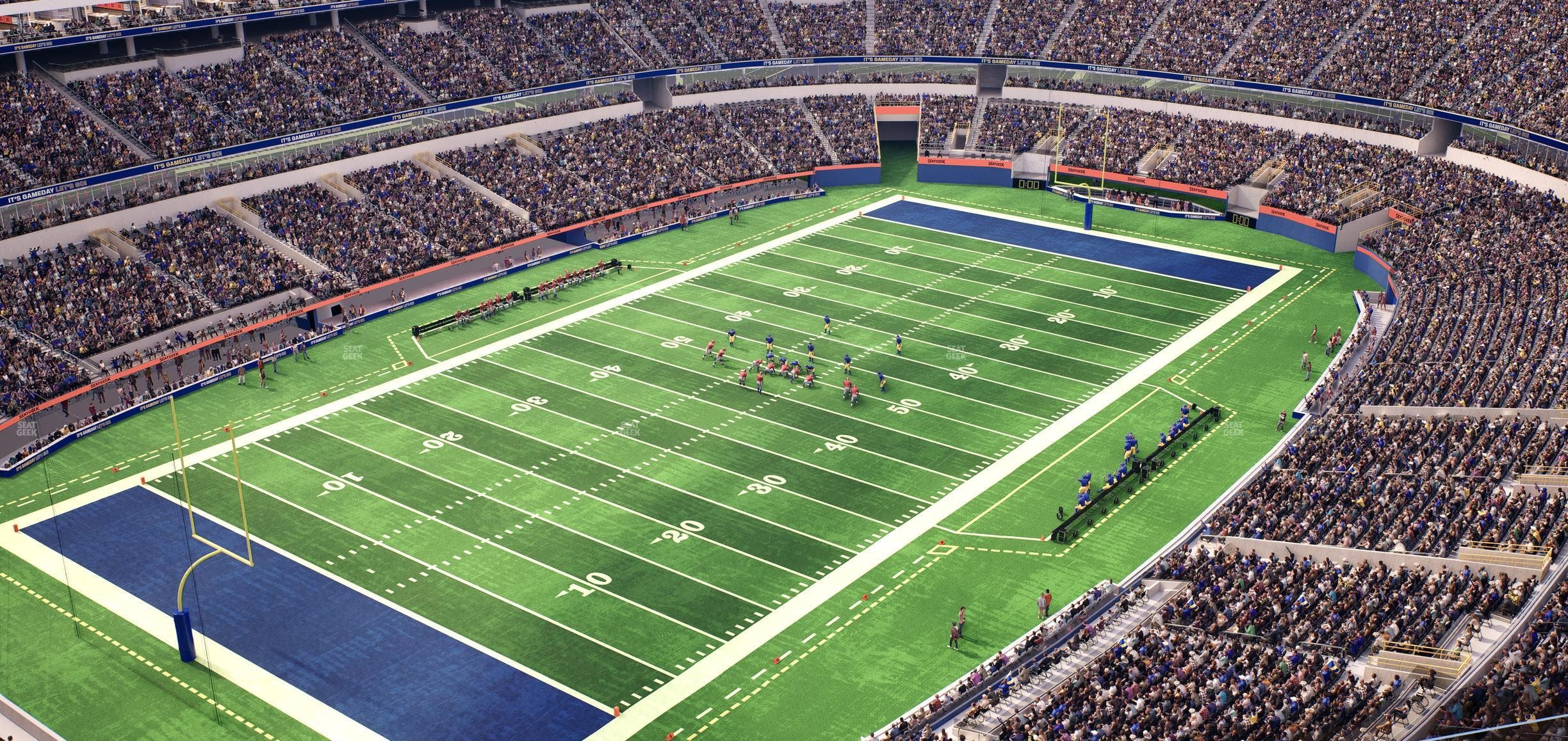 SoFi Stadium - Section 406 Wc Seat View