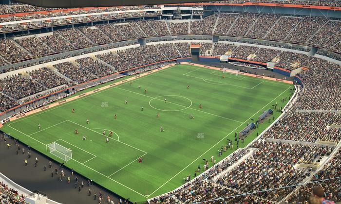 SoFi Stadium - Section 406 Wc Seat View