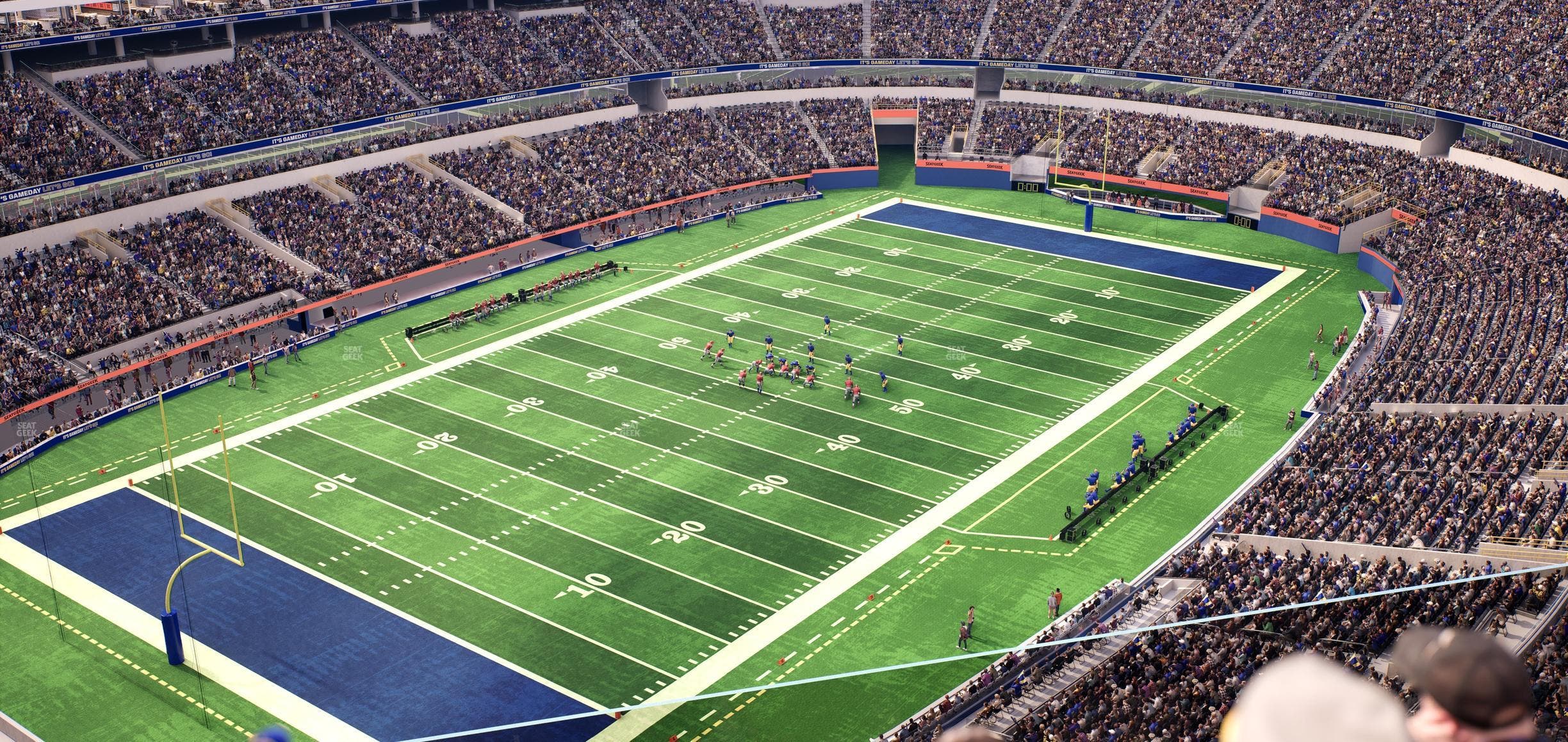 SoFi Stadium - Section 406 Seat View