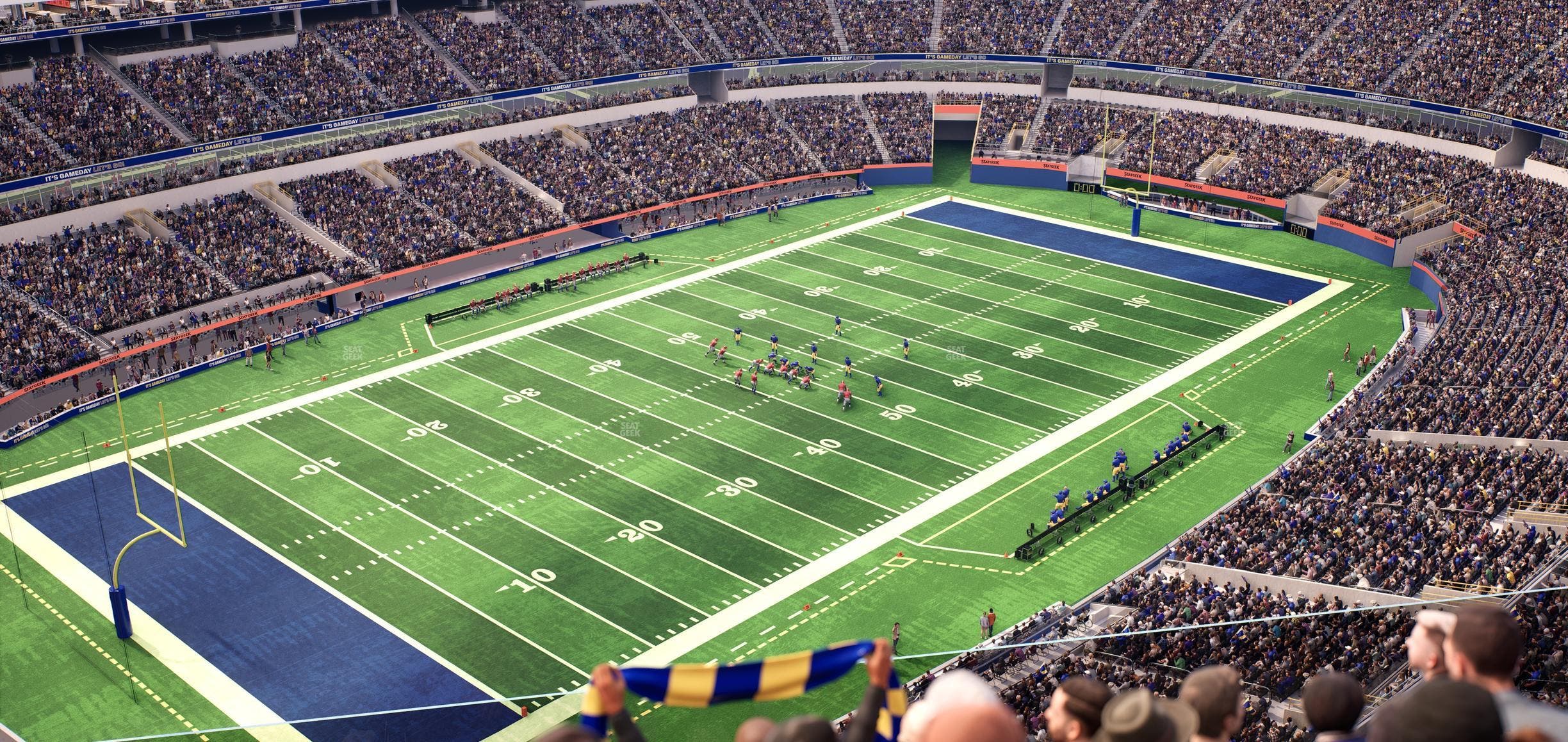 SoFi Stadium - Section 407 Seat View