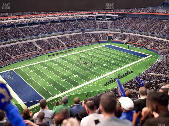 SoFi Stadium - Section 408 Seat View