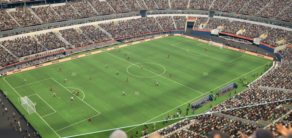 SoFi Stadium - Section 408 Seat View