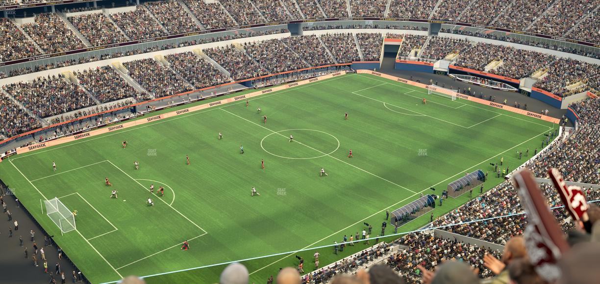 SoFi Stadium - Section 408 Seat View