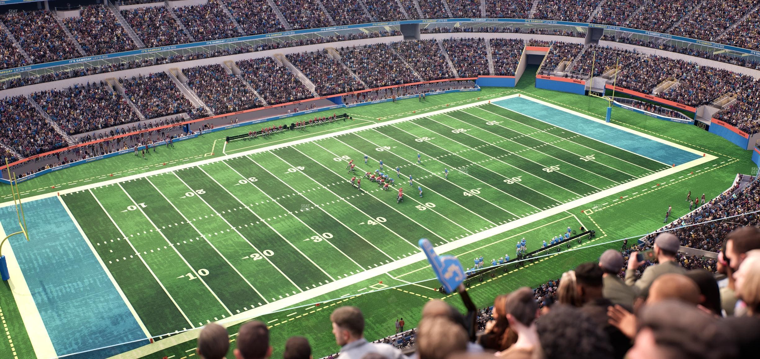 SoFi Stadium - Section 409 Seat View
