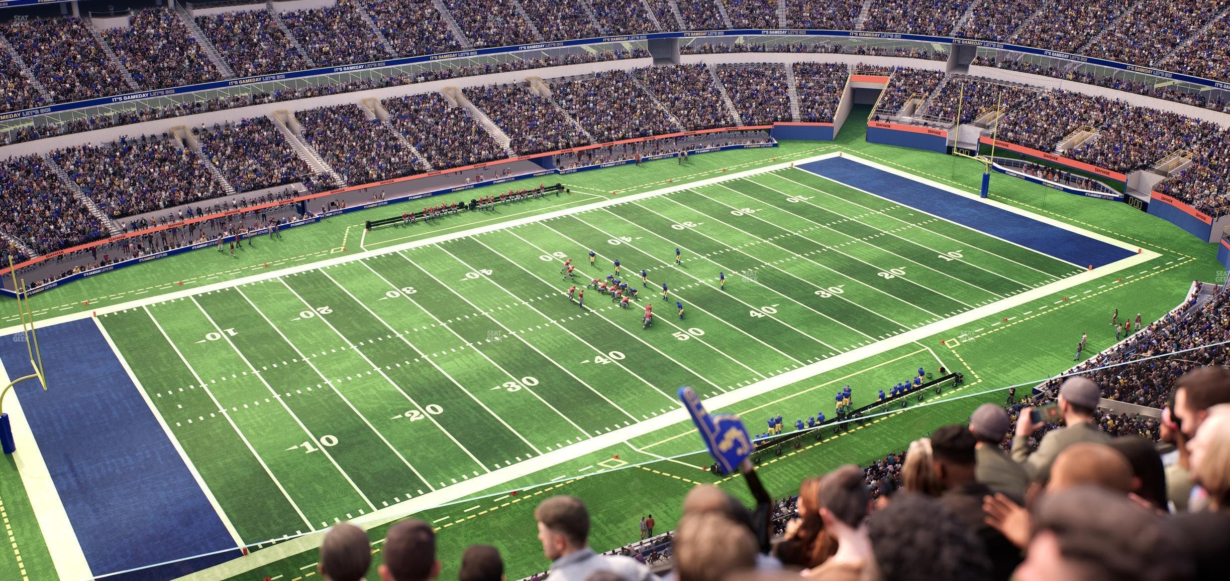 SoFi Stadium - Section 409 Seat View