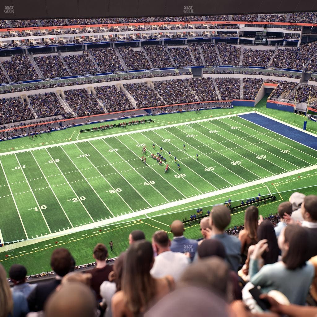 SoFi Stadium - Section 410 Seat View