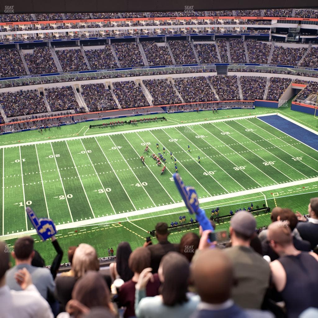 SoFi Stadium - Section 411 Seat View