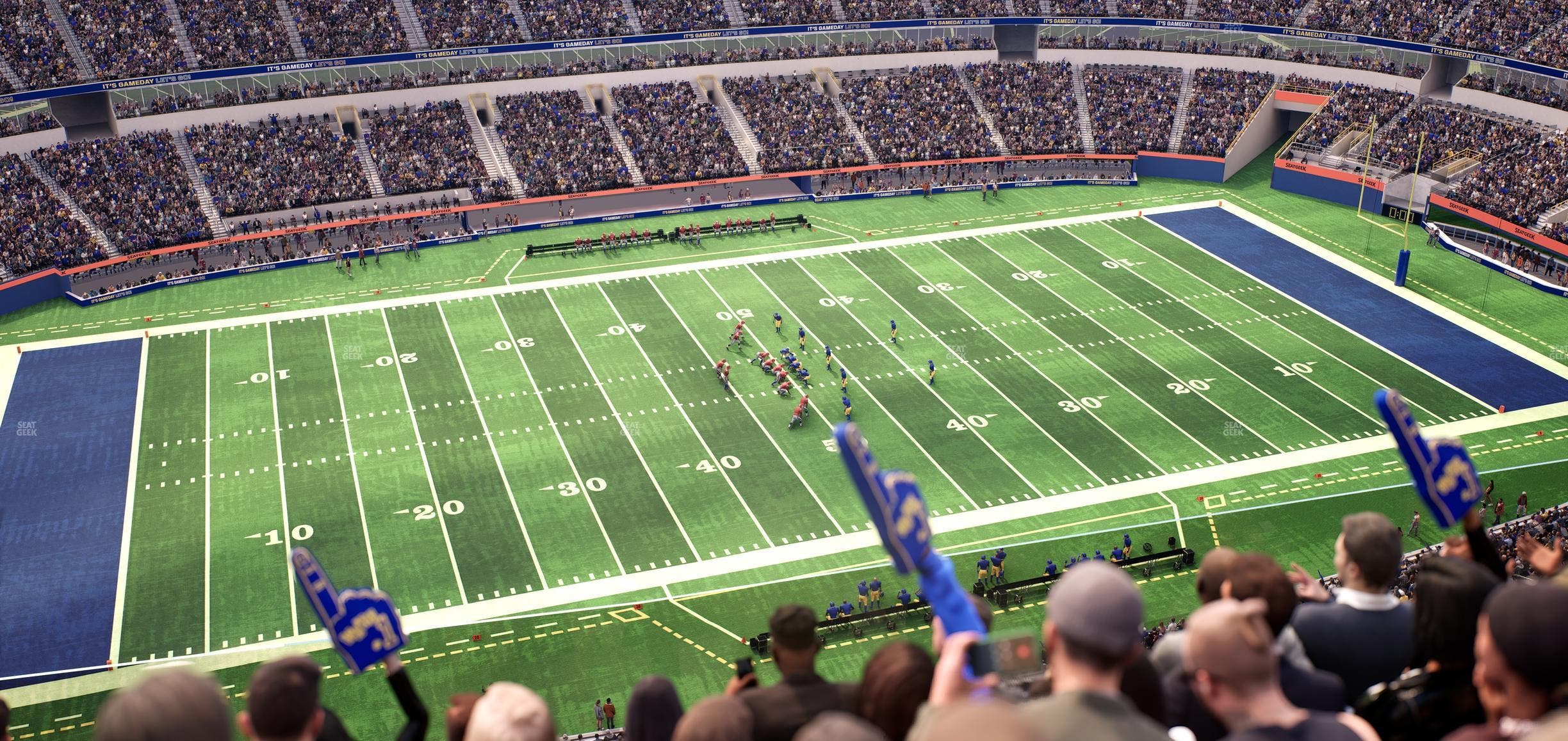 SoFi Stadium - Section 411 Seat View