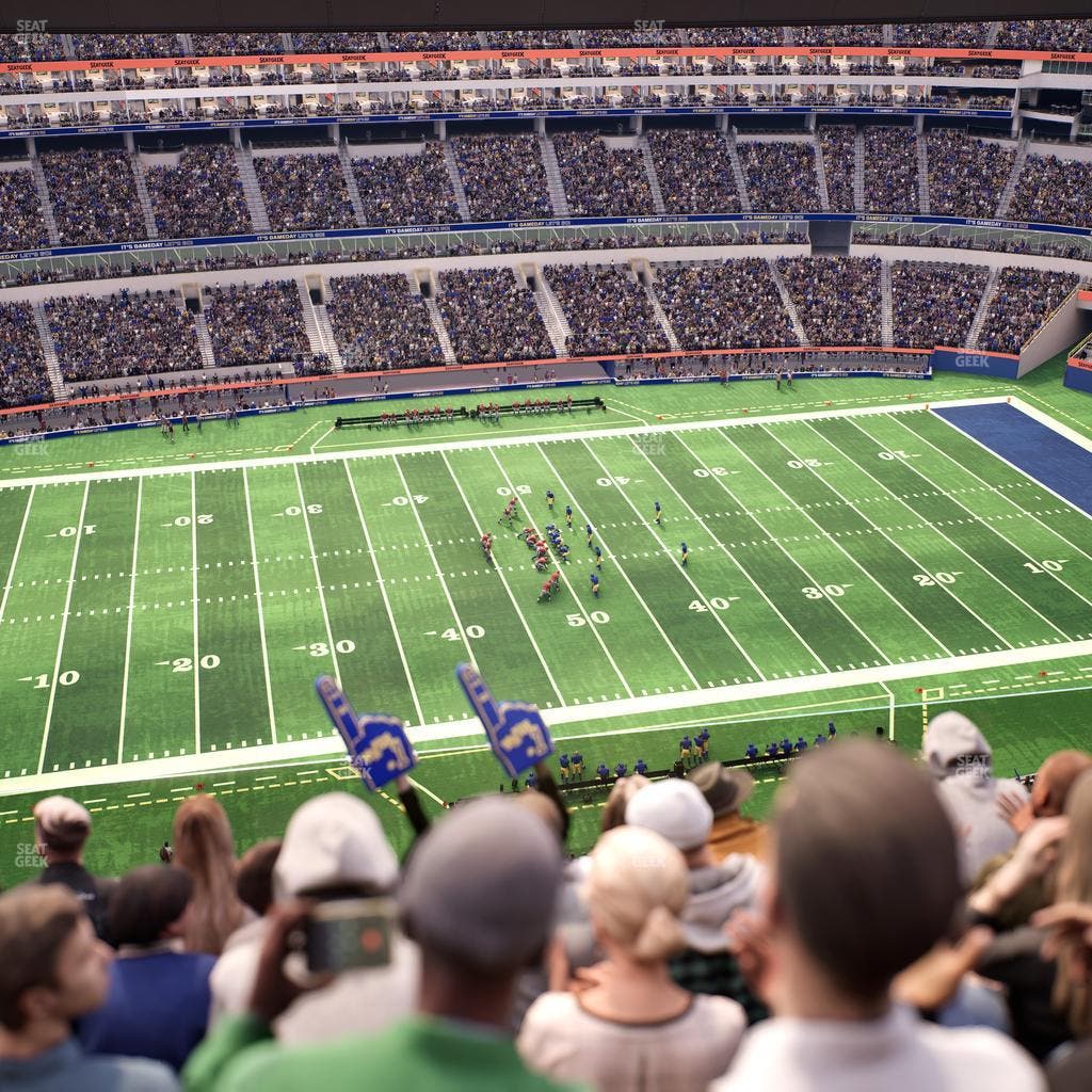 SoFi Stadium - Section 412 Seat View