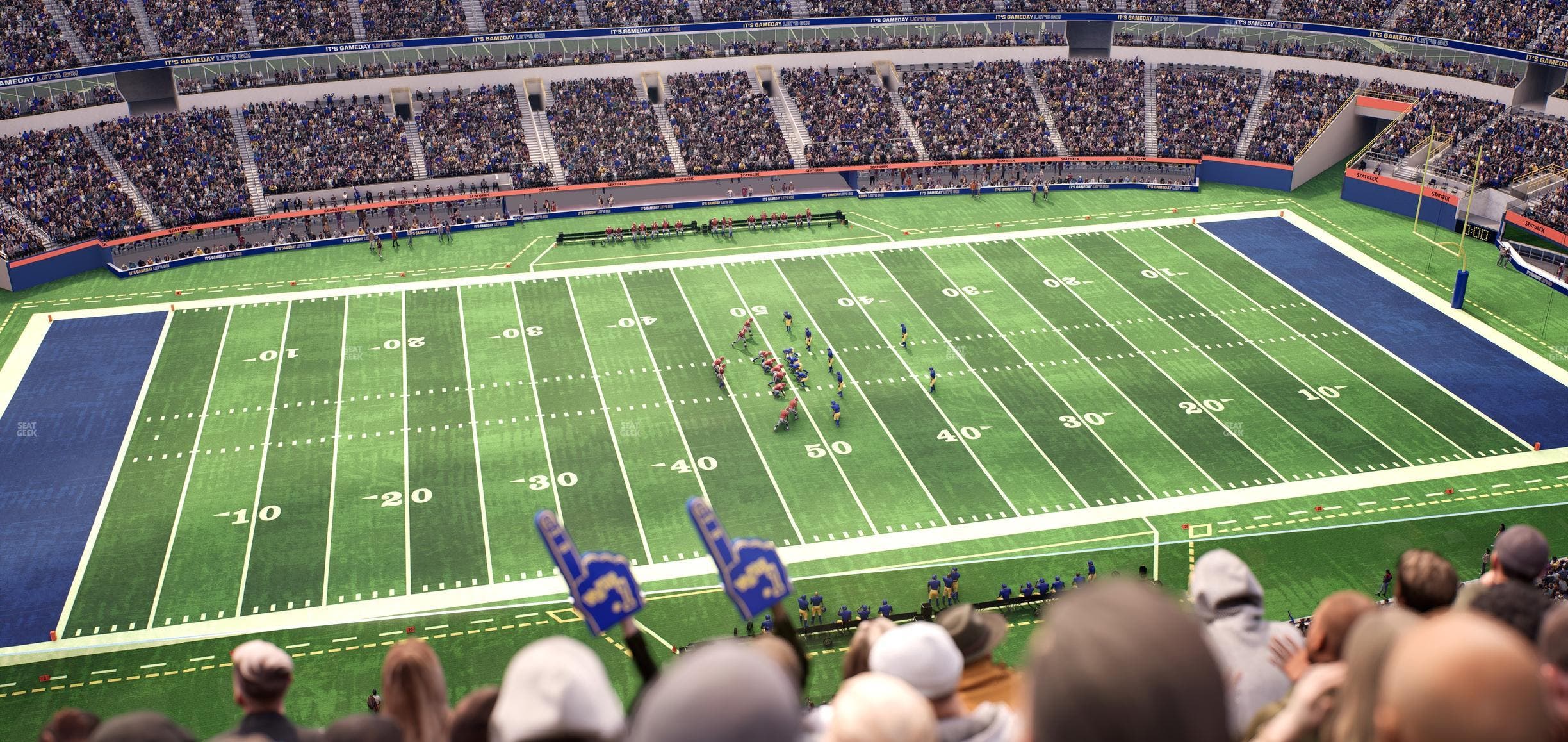 SoFi Stadium - Section 412 Seat View