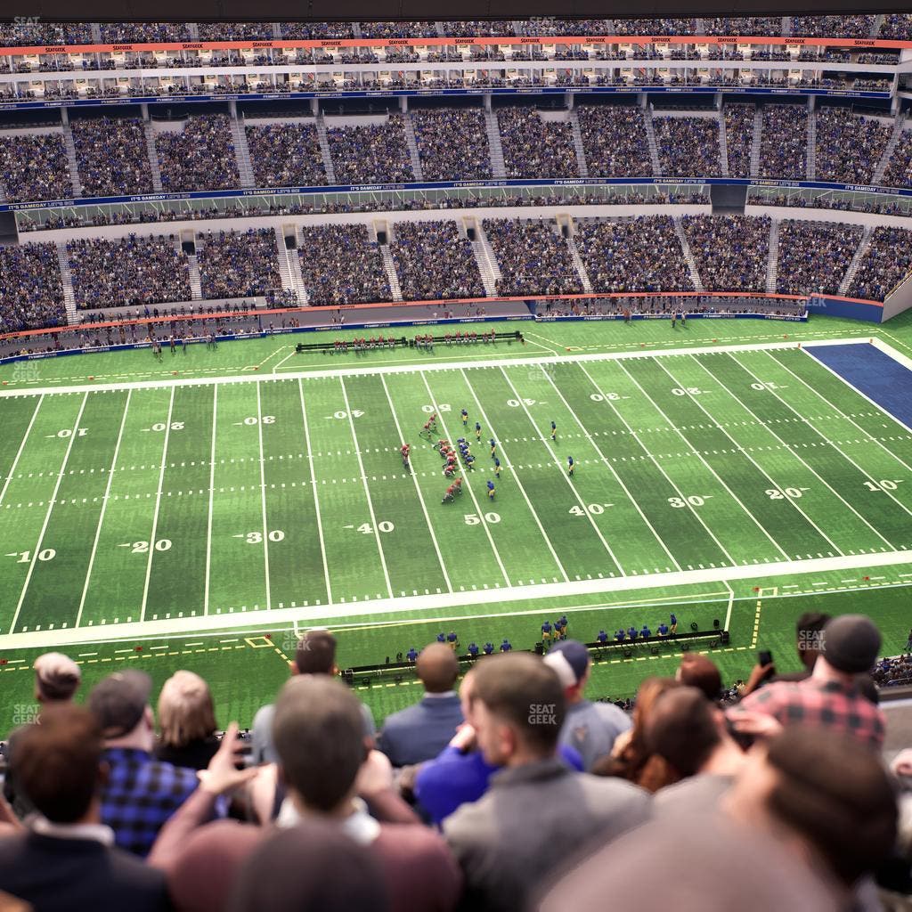 SoFi Stadium - Section 413 Seat View