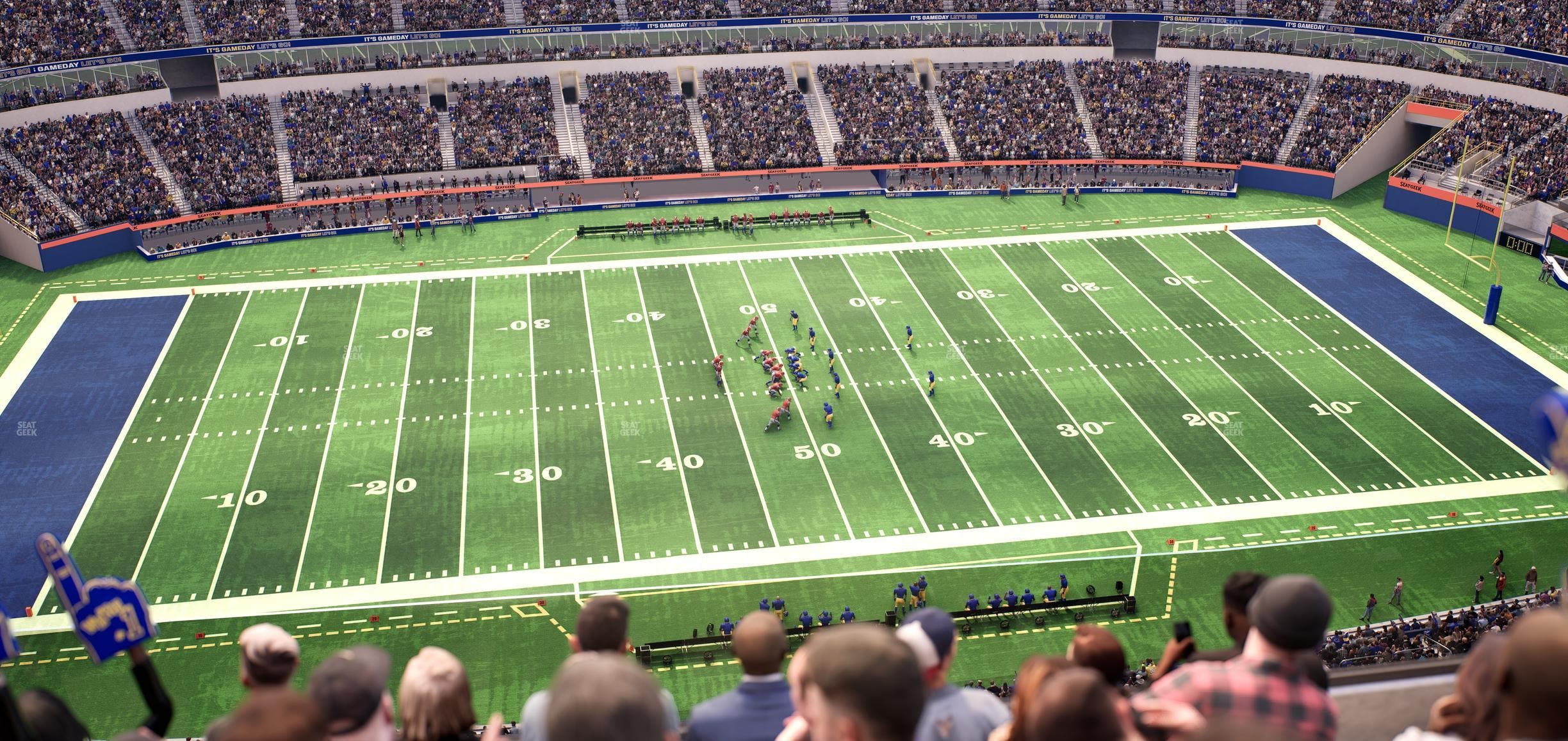SoFi Stadium - Section 413 Seat View