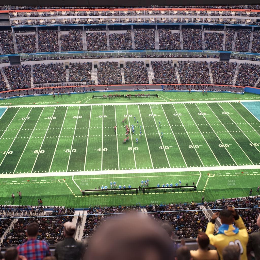 SoFi Stadium - Section 414 Wc Seat View